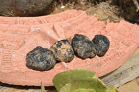 Natural Black Tourmaline Schorl Pieces  x 35 From Zambia - TopRock