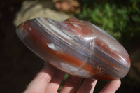 Polished Extra Large Strawberry Agate Free Forms  x 2 From KZN, South Africa