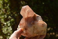 Natural Red Hematoid Phantom Quartz Clusters  x 2 From Karoi, Zimbabwe - TopRock