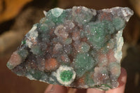 Natural Drusy Coated Ball Malachite On Dolomite Matrix Specimens  x 2 From Likasi, Congo