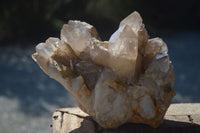 Natural Red Hematoid Quartz Specimens  x 2 From Karoi, Zimbabwe - Toprock Gemstones and Minerals 