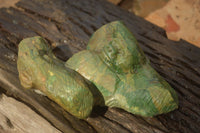 Polished  Green Verdite Gorilla Carving  x 1 From Zimbabwe