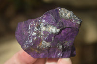 Natural Metallic Purpurite Cobbed Specimens x 12 From Erongo, Namibia