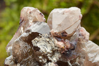 Natural Multi Terminated Smokey Quartz Floater Crystal Specimen  x 1 From Mt. Mulanje, Malawi - TopRock