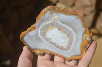 Polished Highly Selected Agate Slices With Stunning Patterns  x 6 From Madagascar