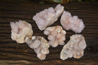 Natural Spirit Amethyst Quartz Clusters x 6 From Boekenhouthoek, South Africa