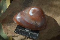 Polished Extra Large Strawberry Agate Free Forms  x 2 From KZN, South Africa