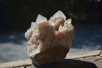 Natural Cascading White Phantom Smokey Quartz Cluster  x 1 From Congo - Toprock Gemstones and Minerals 