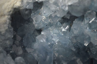 Natural Large Blue Celestite Geode With Gemmy Centred Crystals  x 1 From Sakoany, Madagascar