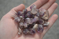 Natural Mini Smokey Amethyst Crystals  x 1.1 Kg Lot From Chiredzi, Zimbabwe - Toprock Gemstones and Minerals 