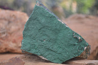 Natural Crystalline Malachite Specimens  x 3 From Congo