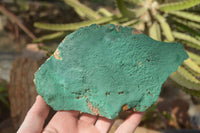 Natural Crystalline Malachite Specimens  x 3 From Congo