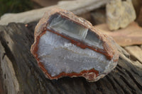 Polished One Side Polished Agate Free Forms  x 2 From Southern Africa