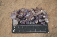 Natural Mini Smokey Amethyst Crystals  x 1.1 Kg Lot From Chiredzi, Zimbabwe - Toprock Gemstones and Minerals 