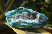 Natural Blue Chrysocolla On Silky Malachite Matrix  x 1 From Kulukuluku, Congo - Toprock Gemstones and Minerals 