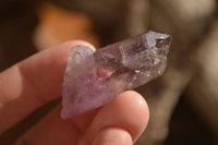 Natural Large Window Amethyst Crystal Specimens  x 12 From Chiredzi, Zimbabwe