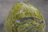 Natural Large Green Opal Standing Free Form  x 1 From Madagascar - Toprock Gemstones and Minerals 