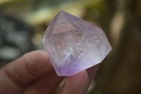 Polished Small Window Amethyst Points x 12 From Ankazobe, Madagascar