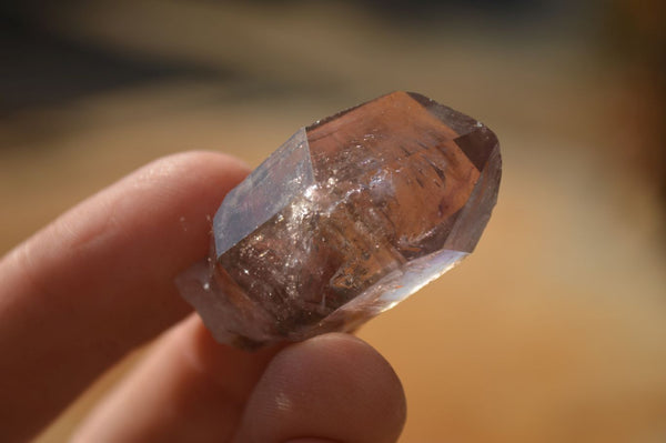 Natural Large Window Amethyst Crystal Specimens  x 12 From Chiredzi, Zimbabwe