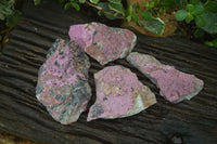 Natural Pink Salrose Cobaltion Dolomite Specimens  x 4 From Kakanda, Congo