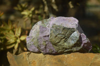 Natural Rough Stichtite & Serpentine Specimens x 3 From Barberton, South Africa