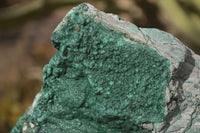 Natural Crystalline Malachite Specimens  x 3 From Congo