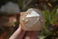 Natural Red Hematoid Quartz Clusters x 3 From Karoi, Zimbabwe