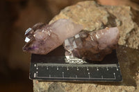 Natural Large Window Amethyst Crystal Specimens  x 12 From Chiredzi, Zimbabwe