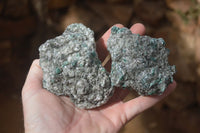 Natural Rare Emerald Mica In Matrix Cobbed Specimens x 6 From Mutoko, Zimbabwe