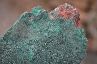 Natural Crystalline Malachite Specimens  x 2 From Congo