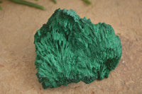 Natural Chatoyant Silky Malachite Specimens  x 6 From Kasompe, Congo - Toprock Gemstones and Minerals 