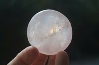 Polished Gemmy Pink Rose Quartz Palm Stones  x 35 From Ambatondrazaka, Madagascar - Toprock Gemstones and Minerals 