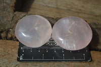 Polished Gemmy Pink Rose Quartz Palm Stones  x 35 From Ambatondrazaka, Madagascar - Toprock Gemstones and Minerals 