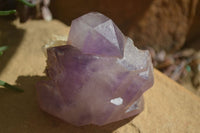 Natural Large Amethyst Window Quartz Crystals  x 6 From Ambatondrazaka, Madagascar - Toprock Gemstones and Minerals 