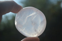 Polished Gemmy Pink Rose Quartz Palm Stones  x 35 From Ambatondrazaka, Madagascar - Toprock Gemstones and Minerals 