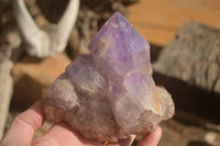 Natural Jacaranda Amethyst Clusters x 2 From Zambia