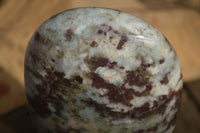 Polished Rubellite Pink Tourmaline Matrix Standing Free Forms x 2 From Namibia