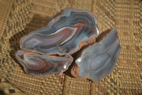 Polished Red Sashe River Agate Nodules x 12 From Sashe River, Zimbabwe