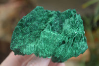 Natural Chatoyant Silky Malachite Specimens  x 6 From Kasompe, Congo - Toprock Gemstones and Minerals 