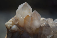 Natural Red Hematoid Quartz Clusters x 3 From Karoi, Zimbabwe