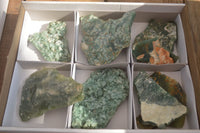 Natural Botryoidal Crystalline Mtorolite Specimens  x 8 From Zimbabwe