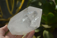 Polished Clear Quartz Crystal Points x 2 From Madagascar