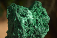 Natural Chatoyant Silky Malachite Specimens  x 3 From Congo - Toprock Gemstones and Minerals 