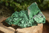 Natural Chatoyant Silky Malachite Specimens  x 3 From Congo - Toprock Gemstones and Minerals 