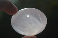 Polished Gemmy Pink Rose Quartz Palm Stones  x 35 From Ambatondrazaka, Madagascar - Toprock Gemstones and Minerals 