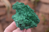 Natural Chatoyant Silky Malachite Specimens  x 6 From Kasompe, Congo - Toprock Gemstones and Minerals 