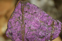 Natural Metallic Purpurite Cobbed Specimens x 3 From Erongo, Namibia