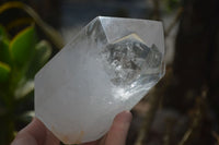 Polished Clear Quartz Crystal Points x 2 From Madagascar