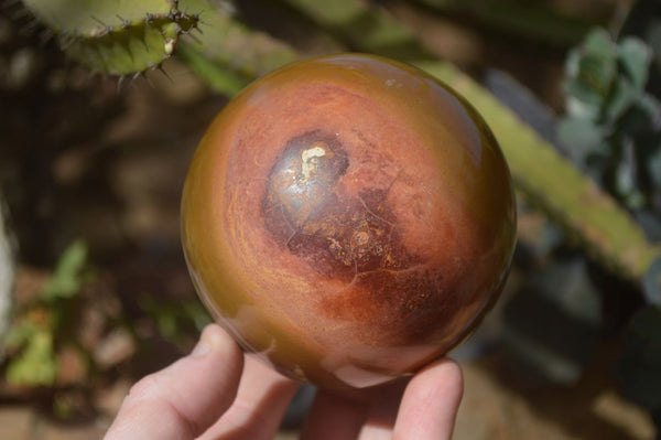 Polished Polychrome Jasper Sphere  x 1 From Madagascar