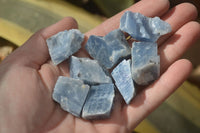 Natural New Sky Blue Calcite Specimens  x 70 From Spitzkop, Namibia